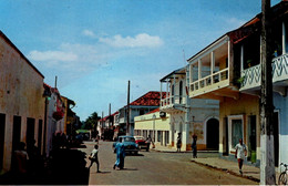 GUINÉ  PORTUGUESA - BISSAU - Rua Dr. Oliveira Salazar - Guinea-Bissau