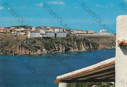 CARTOLINA  SANTA TERESA DI GALURA,SARDEGNA,PANORAMA DA TERRA VECCHIA,SPIAGGIA,LUNGOMARE,VACANZA,VIAGGIATA 1973 - Olbia