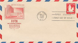 USA - Intero Postale -  AIR MAIL 6c. - NEW YORK COLISEUM 1956 - 1941-60