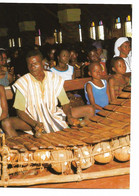 CP Photo Vivant Univers. Ghana 1969 Griot Aveugle Jouant Du Balafon Caste Des Proclamateurs De Louanges - Ghana - Gold Coast