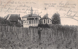 Villard-le-Grand Le Collège - L'ultime Vigneron Du Village - Vully . District Avenches - Avenches