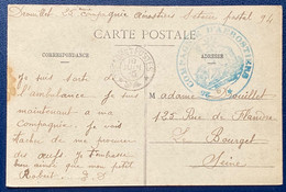 Carte Trésor & Postes Secteur Postal 94 + Cachet 25e Compagnie D'aérostiers Superbe - Otros & Sin Clasificación