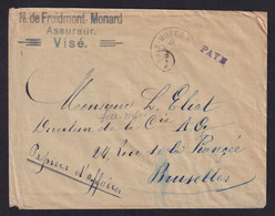 DDY 790 -- Cachets De FORTUNE 5 XII ( 18) - PAYE FALL-MHEER (Cachet Relais à Etoiles) S/ Enveloppe Papiers D' Affaires - Fortune Cancels (1919)