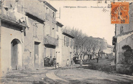 34-SERIGNAN- PROMENADE ET RUE ... - Altri & Non Classificati