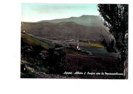 Agnone (Isernia): Abbadia S. Onofrio Vista Da Montecastelbarone. Cart. FG Vg 1962 - Isernia
