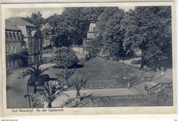 BAD NENNDORF, An Der Esplanade, Gel. 1952 Mit Markenpaar - Bad Nenndorf