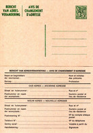 11100103 BE 3 Avis De Changement D'adresse Bilingue; Lion Héraldique 5 + 7 + 9bef - Adreswijziging