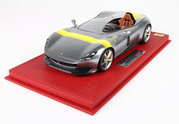 BBR - FERRARI Monza SP1 - Silver - BBR P18164A - 1/18 - Other & Unclassified