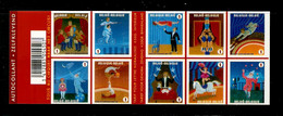 1041PR/ Belgique-België B 105 ND-ONG ** Verso N°7  " Le Cirque" - Andere & Zonder Classificatie