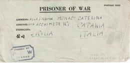 98*-Prigionieri Guerra Italiani-NATO-USA In Algeria-Campo 151-18.4.44 X Sicilia-Catania - Occ. Anglo-américaine: Sicile