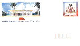 AUSTRALIA - Stationary ENVELOPE 45c PARLIAMENT HOUSE DARWIN Unc /QD66 - Ganzsachen