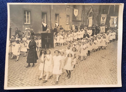 PADERBORN: Fronleichnamsprozession Presse-Foto 1927 (Nordrhein-Westfalen Photo AK Religion Procession - Paderborn