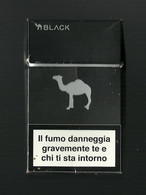 Tabacco Pacchetto Di Sigarette Italia - Camel Black Da 20 Pezzi  ( Tobacco - Tabac - Tabak - Tabaco ) - Etuis à Cigarettes Vides