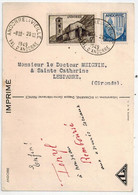 Cp Pour La France 1949 - Covers & Documents