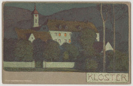 Ernst Liebermann Kloster Signed German Artist Art Hubert Köhler München Muenchen 12792 Post Card POSTCARD - Liebermann, Ernst