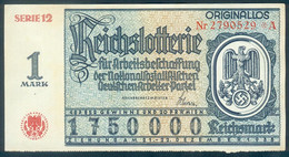 Deutschland, Germany - 1 X " REICHSLOTTERIE ", Abschnitt A,  " ORIGINALLOS, FOTO & DOKUMENT Der NSDAP " 1938 ! - Other & Unclassified