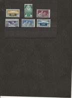 TIMBRES N° 210 A 215 -ARTS DECORATIFS -EXPO INTERNATIONALE -NEUF SANS CHARNIERE - ANNEE 1924-25 -COTE : 60 € - Nuovi