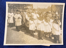 BERLIN HEDWIGSKIRCHE & PAPST GEBURSTAG Photo De Presse ~1920 (Foto Pope Pape C.p Religion - Mitte