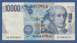 ITALY - P.112b – 10.000 LIRE N.D. (1985) -  Circolata - Serie CD-G - 10.000 Lire