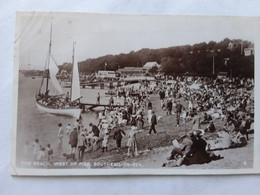 1928  THE BEACH WEST OF PIER  SOUTHEND ON SEA    ANIMATA - Southend, Westcliff & Leigh