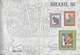 Brazil 1995 Complete Year 52 Commemorative Stamps  + 4 Souvenir Sheets + 1 Definitive Issue - Annate Complete