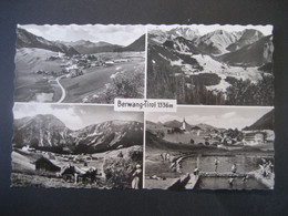 Österreich- AK Bergwang 4-Bildkarte, Verlag: Fredy - Berwang