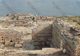 CARTOLINA  COBRAS,SARDEGNA,SCAVI DI THARROS,S.GIOVANI IN SINIS-GOLFO DI ORISTANO,MARE,SOLE,BELLA ITALIA,VIAGGIATA 1969 - Olbia