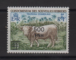 Nouvelles Hebrides - N°462 - Faune - Taureau Charolais - Cote 43€ - ** Neuf Sans Charniere - Neufs