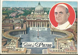 CPSM. Vatican , N°20/VII  973 , Saluti Da S. Pietro - Paulus PP. VI , Ed. M. 1973 - Vatican