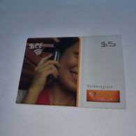 Cambodia-(KH-CEL-REF-0001A)-cellcard Refill-(24)-(4075-1892-0295-46)-(30/6/2005)-($5)-used Card+1card Prepiad - Cambodge