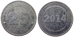 02653b ZIMBABWEAN BOND COINS 25 Cent 2014 - Zimbabwe