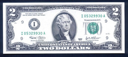 USA 2003, Federal Reserve Note, 2 $, Two Dollars, I05329930A, I = Minneapolis, UNC - Billetes De La Reserva Federal (1928-...)