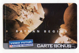 FRANCE VIDEO FUTUR  CARTE BONUS BATMAN - Other & Unclassified