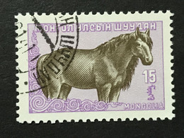 ◆◆◆Mongolia  1958  Stallion , SC＃151 ,  15m  USED   AB3606 - Mongolia