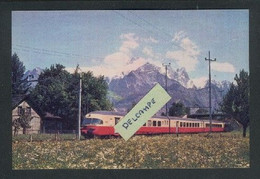 La Rame TEE à Sargans En 1961 - A L'arrière -plan, L'Alvier  Reproduction - Sargans