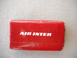 6807 Savon - Ancienne Savonnette( D'hôtel) AIR INTER  O De Lancôme Avion  ( Recto-verso) - Produits De Beauté