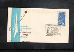 Brazil 1963 Space / Raumfahrt International Space Exhibition Sao Paulo Interesting Letter - Südamerika