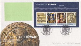 United Kingdom FDC Mi Block 55 The Age Of The Stewarts - Cancellation Linlithgow, Lothian - 2010 - 2001-2010 Decimal Issues