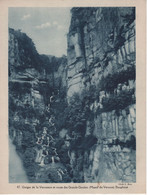 Pour L'Enseignement Vivant (24x18cm) - Vues Geographiques - Gorges De La Vernaison Et Route Grands Goulets - Aardrijkskunde