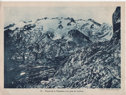 Pour L'Enseignement Vivant (24x18cm) - Vues Geographiques - Massif De La Maladetta - Luchon - Geografía