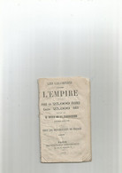 1874 : LES CALOMNIES CONTRE L EMPIRE , PARI DE 25.000 FRANCS CONTRE 25.000 SOUS - 1801-1900