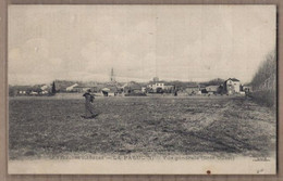 CPA 84 - LAPALUD - LA PALUD - Vue Générale ( Côté Ouest ) - TB PLAN D'ensemble Du Village + Personnage 1er Plan - Lapalud