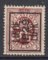 BELGIË - PREO - 1929 - Nr 206 A - LIEGE 1929 LUIK - (*) - Sobreimpresos 1929-37 (Leon Heraldico)