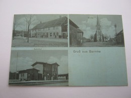 BARMKE , Helmstedt  , Bahnhof  , Schöne Karte - Helmstedt