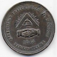 Banque Du Peuple  1848  - 1 Fc - Essai De Monnaie - Monétaires / De Nécessité