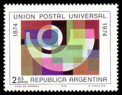 Argentina, 1974, UPU Centenary, Universal Postal Union, United Nations, MNH, Michel 1194X - Otros