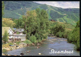 Tubing On The YAMPA Streamboat Springs , Colorado   - NOT  Used    ,2 Scans For Condition. (Originalscan !! ) - Colorado Springs