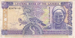 BILLETE DE GAMBIA DE 50 DALASIS DEL AÑO 1996  (BANKNOTE) - Gambia