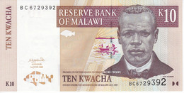 BILLETE DE MALAWI DE 10 KWACHA DEL AÑO 2004 SIN CIRCULAR (BANKNOTE) (UNCIRCULATED) - Malawi