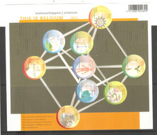 1081PR/ Belgique-België BL 147  ND-ONG Verso N°7 ** Wetenschappen - Sciences - Autres & Non Classés